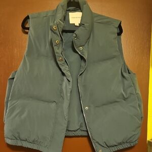 Green Puffer Vest